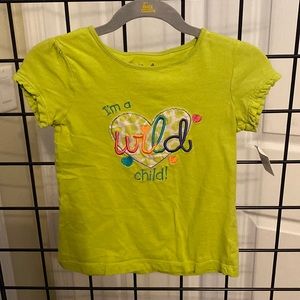 Wild Child T Shirt Size Kids 4